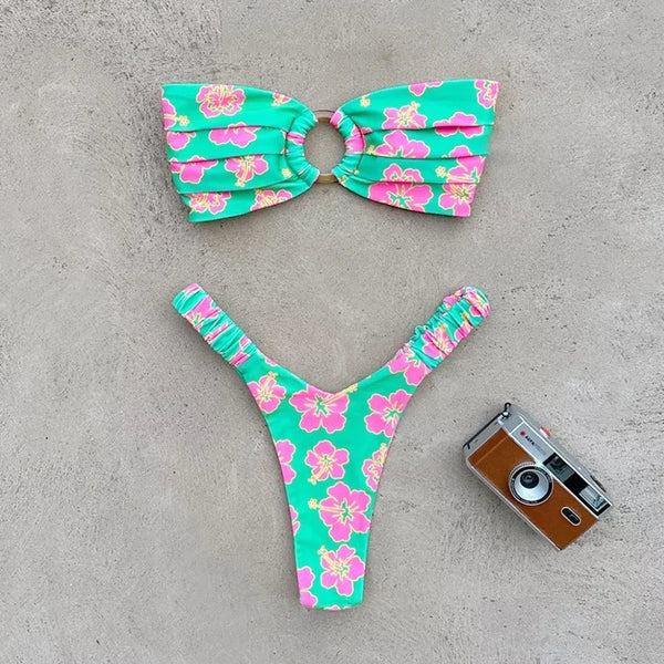 EraPosh CherryVeil Japanese Bralette Bikini
