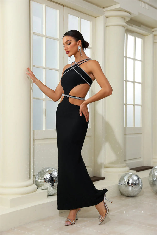 EraPosh BareLuxe Sleeveless Statement Gown
