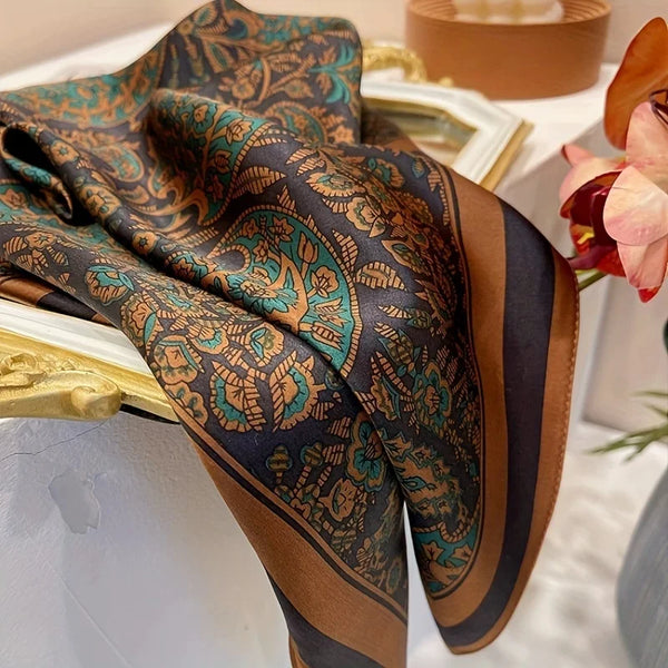 EraPosh GardenTwist Mini Silk Scarf