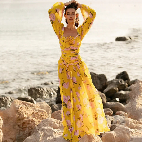EraPosh BloomScandal Chiffon Swim Set