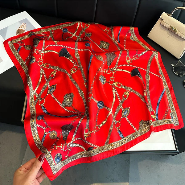 EraPosh GlintTie Simulated Silk Scarf
