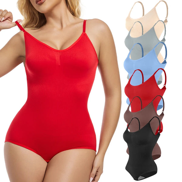 EraPosh BodyAlign V-Neck Control Suit