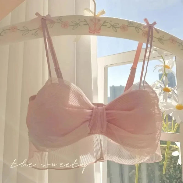 EraPosh SoftBloom Bow Push-Up Bra