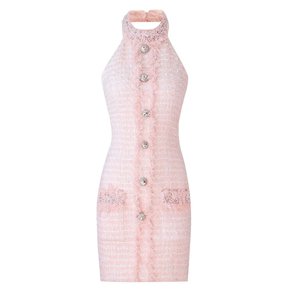 EraPosh Bare Grace Rhythm Backless Dress